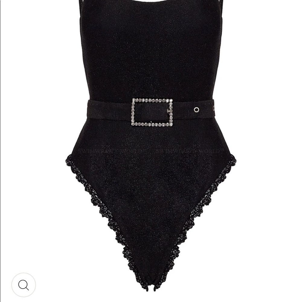 Maiyo Cindy one piece bathing suit black size S